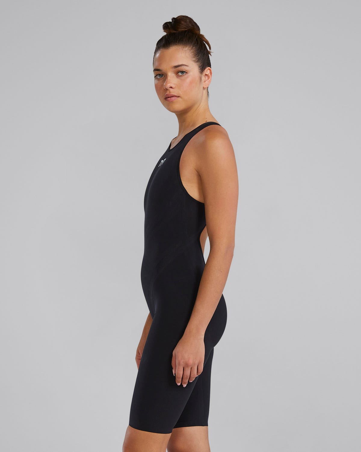  Women's Venzo Phantom Open Back Swimsuit - Solid