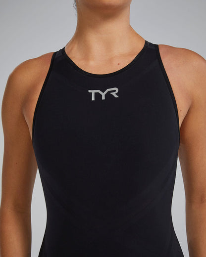  Women's Venzo Phantom Open Back Swimsuit - Solid