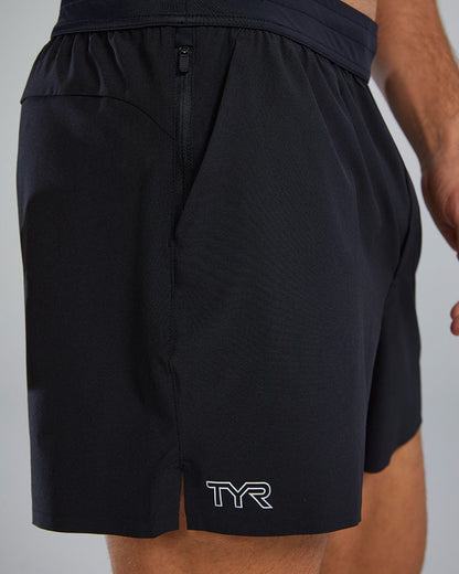  TYR Hydrosphereª - Men's Unbroken Shorts - Unlined 5" - Solid