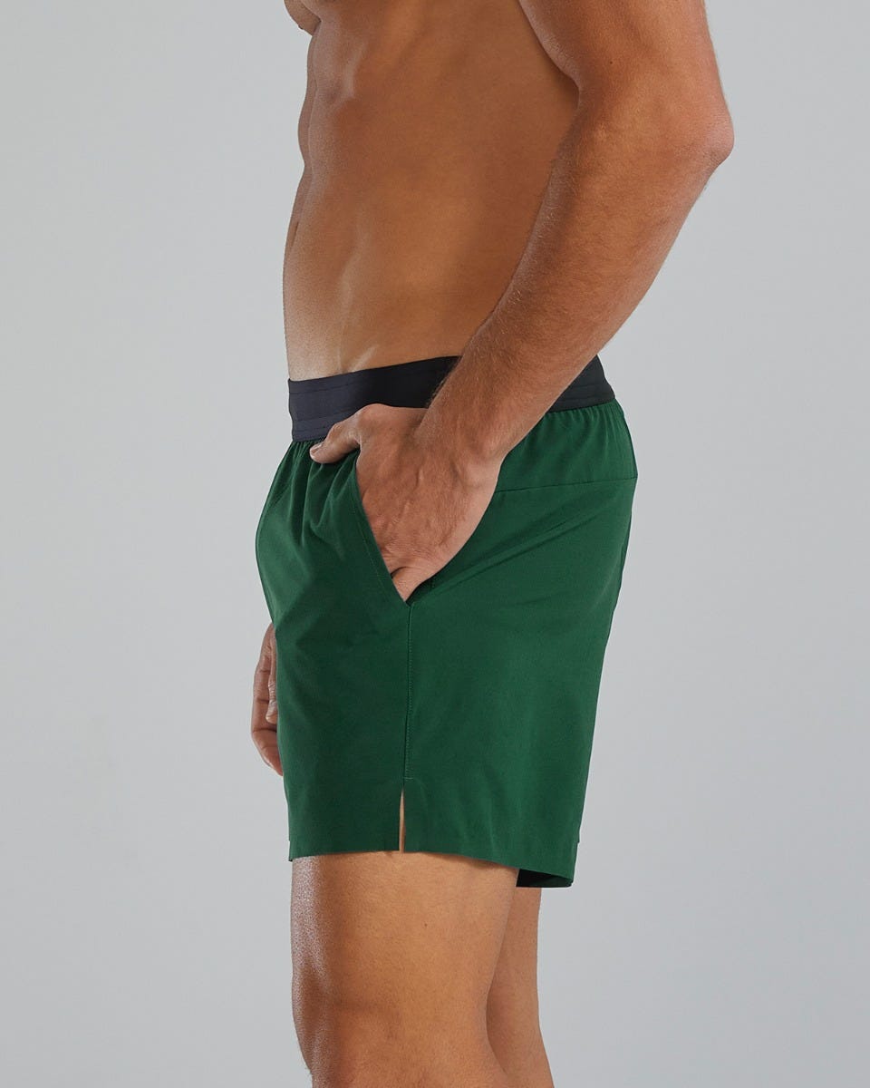  TYR Hydrosphereª - Men's Unbroken Shorts - Unlined 5" - Solid