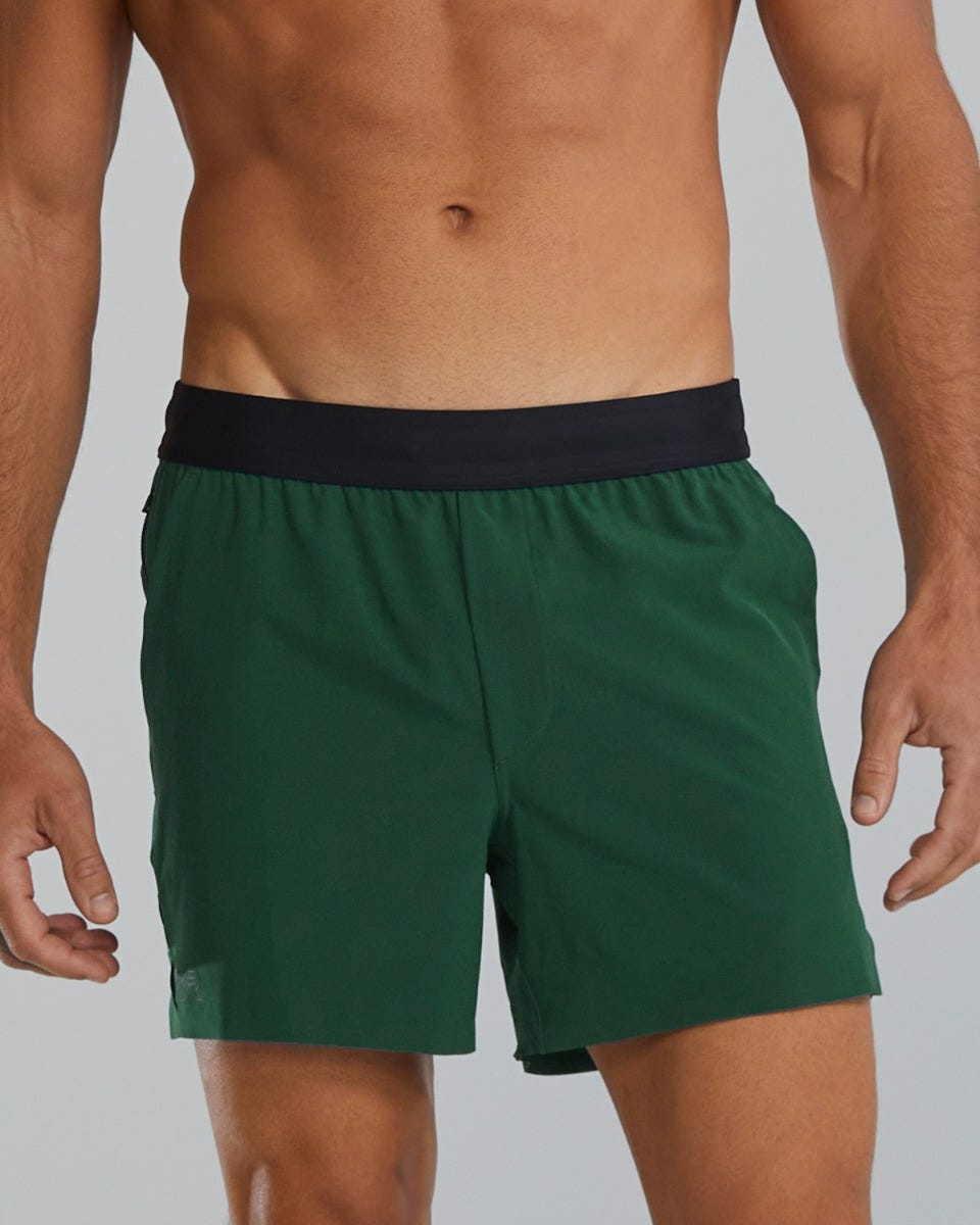  TYR Hydrosphereª - Men's Unbroken Shorts - Unlined 5" - Solid
