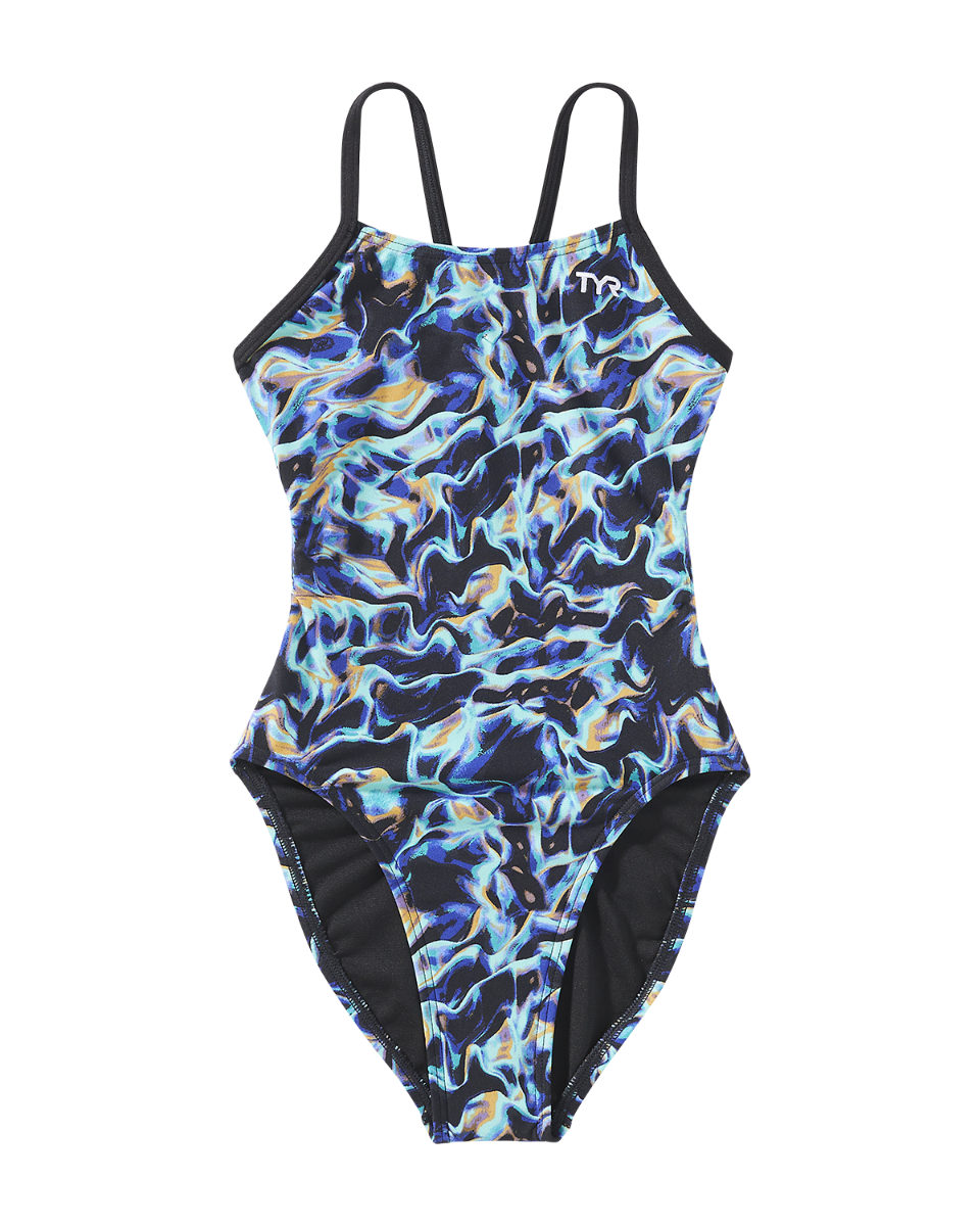  TYR Durafast Elite® Girls Cutoutfit Swimsuit - Energia