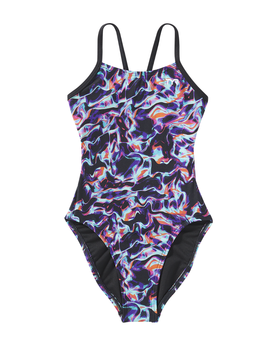  TYR Durafast Elite® Girls Cutoutfit Swimsuit - Energia