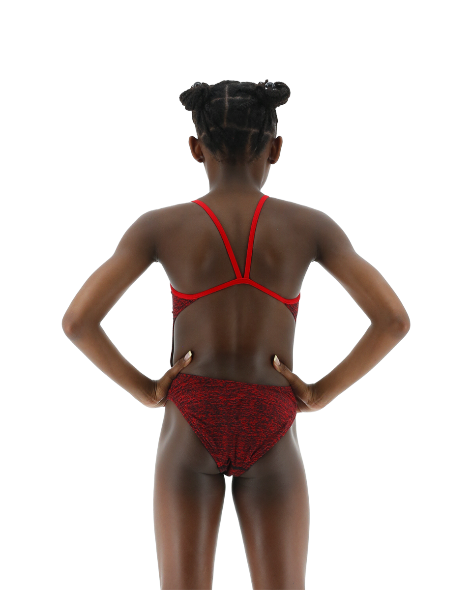  TYR Durafast Elite® Girls' Cutoutfit Swimsuit - Lapped
