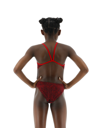  TYR Durafast Elite® Girls' Cutoutfit Swimsuit - Lapped