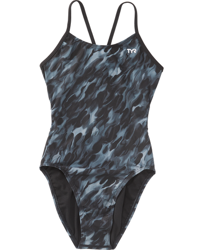  TYR Durafast Elite® Girls' Cutoutfit Swimsuit - Draco