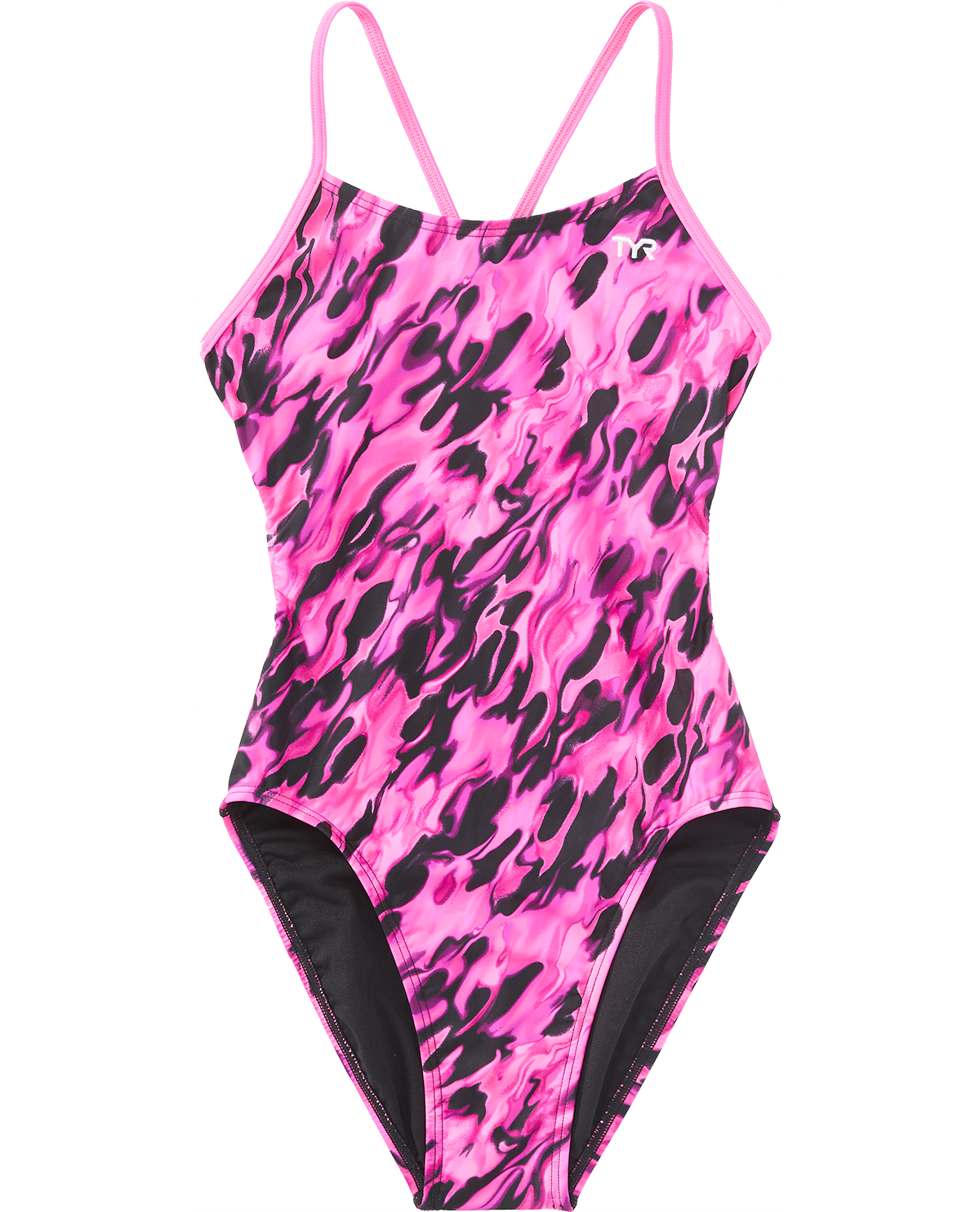  TYR Durafast Elite® Girls' Cutoutfit Swimsuit - Draco