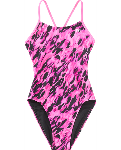  TYR Durafast Elite® Girls' Cutoutfit Swimsuit - Draco