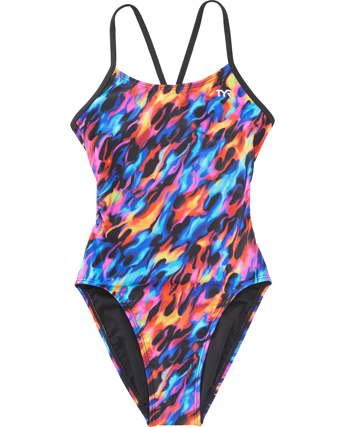  TYR Durafast Elite® Girls' Cutoutfit Swimsuit - Draco