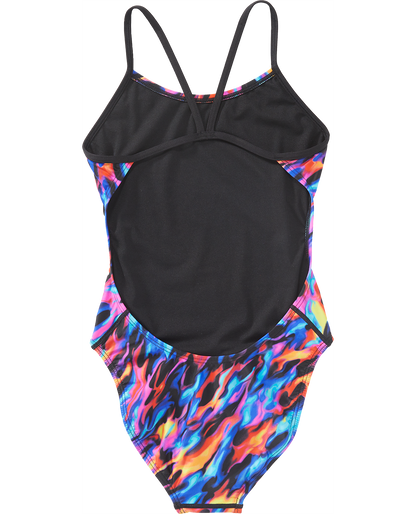  TYR Durafast Elite® Girls' Cutoutfit Swimsuit - Draco