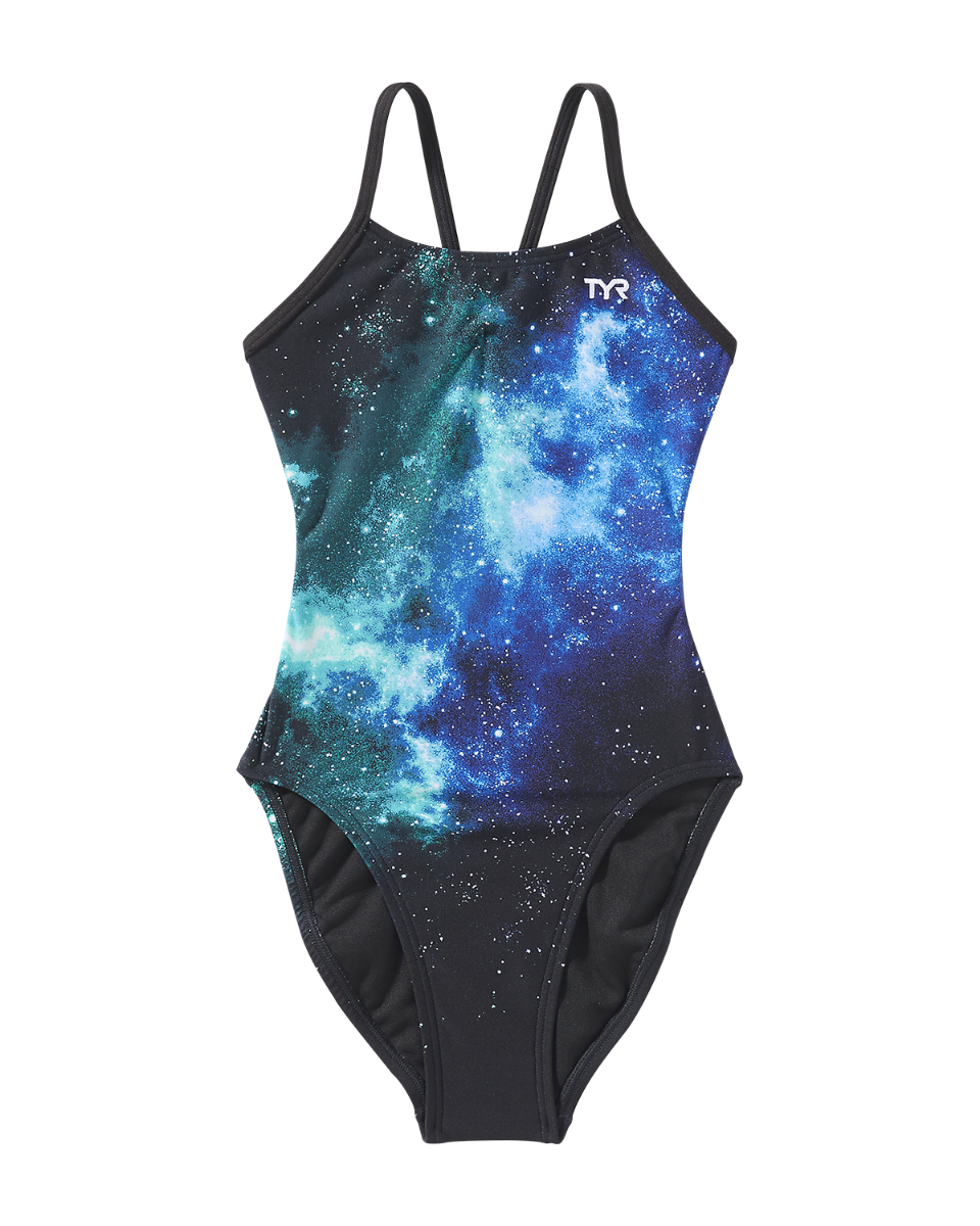  TYR Durafast Elite® Girls Cutoutfit Swimsuit - Starborne