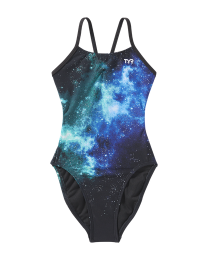  TYR Durafast Elite® Girls Cutoutfit Swimsuit - Starborne