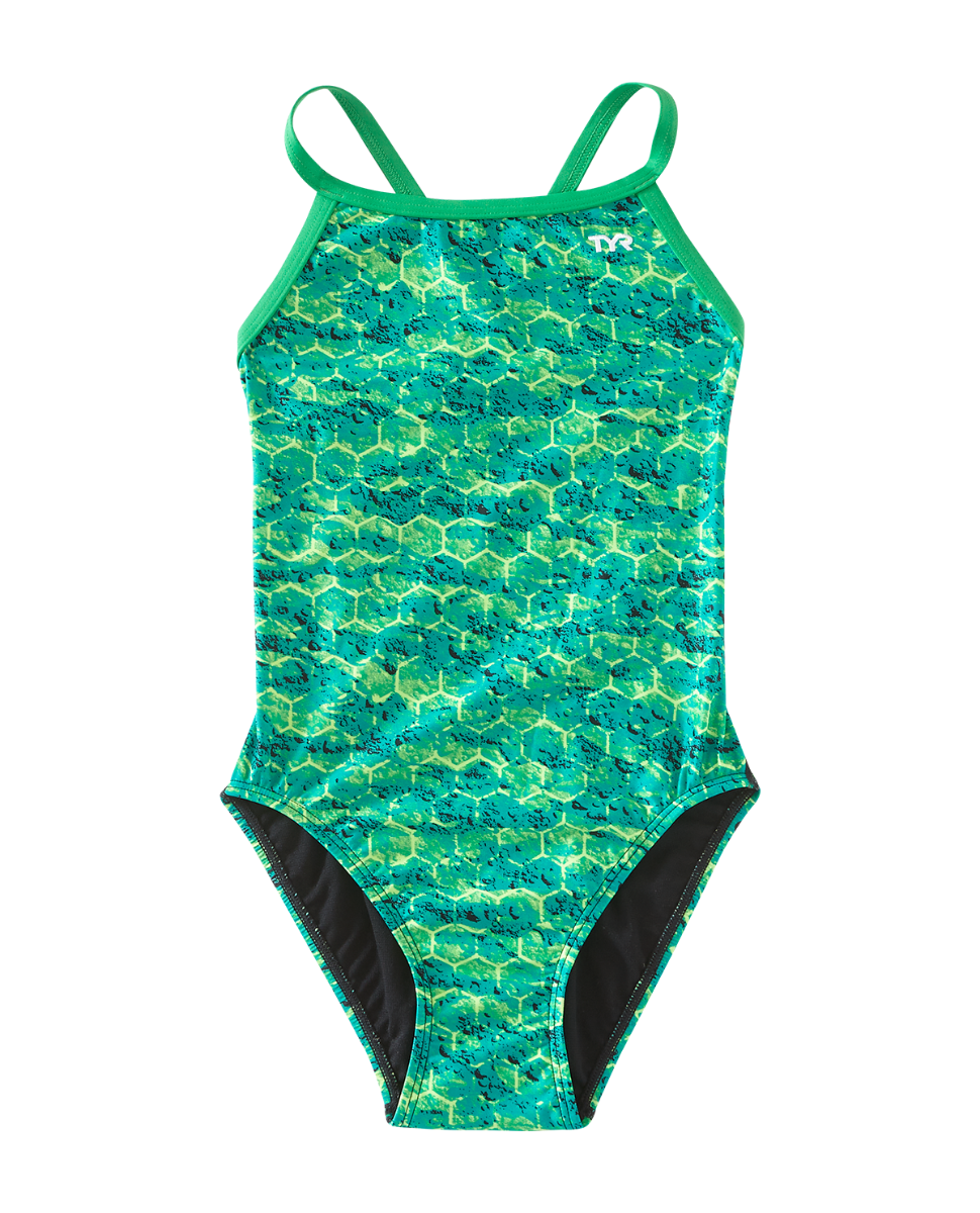  TYR Durafast Elite® Girls' Diamondfit Swimsuit - Agran