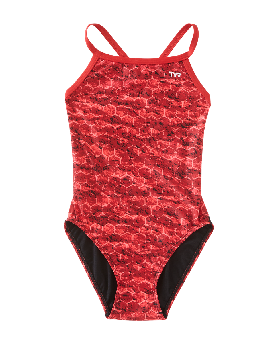  TYR Durafast Elite® Girls' Diamondfit Swimsuit - Agran