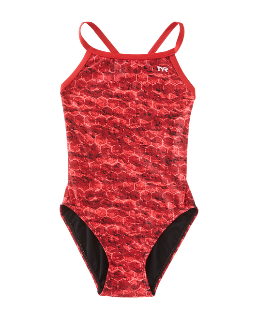  TYR Durafast Elite® Girls' Diamondfit Swimsuit - Agran