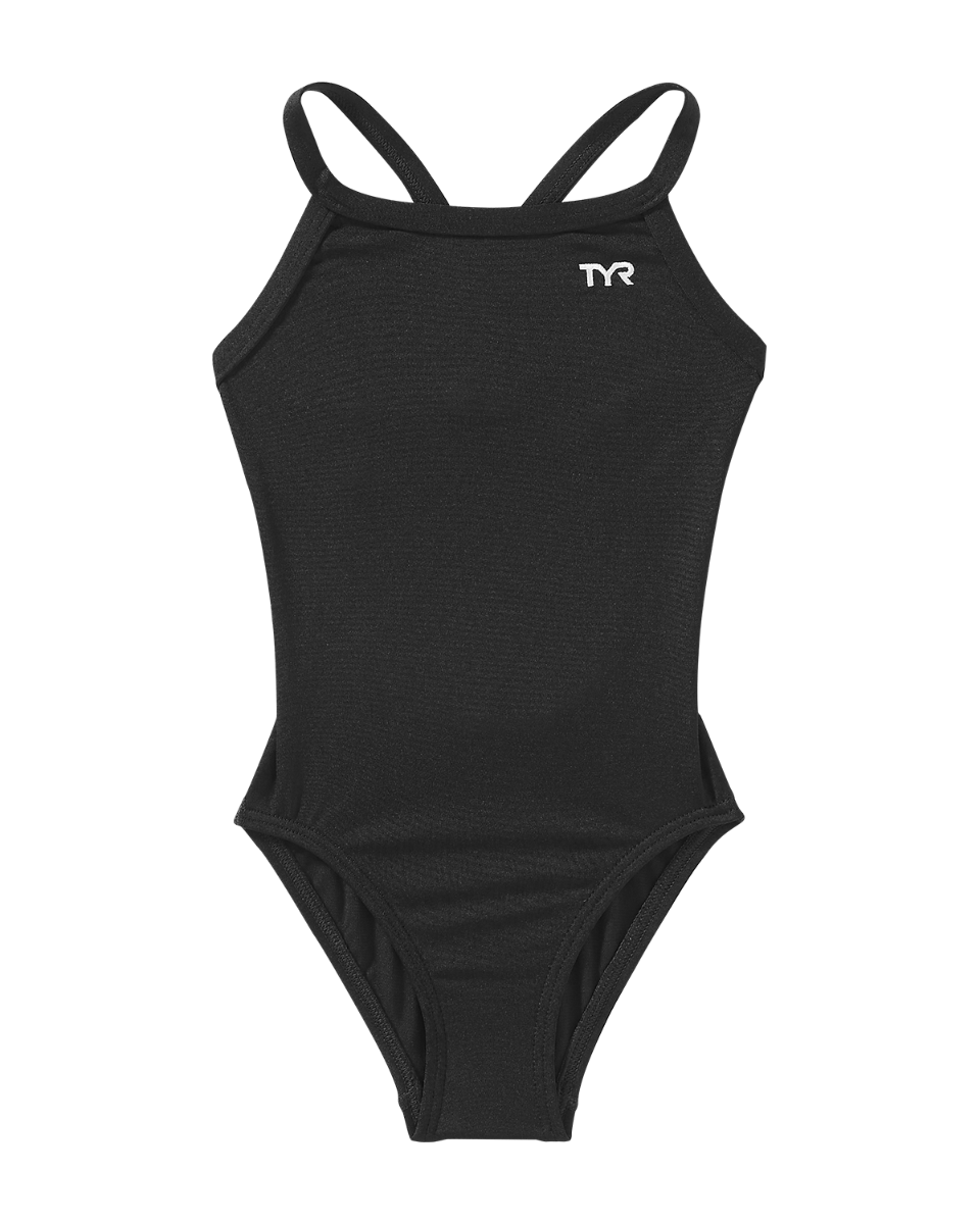  TYR Durafast Elite® Girls' Diamondfit Swimsuit - Solid