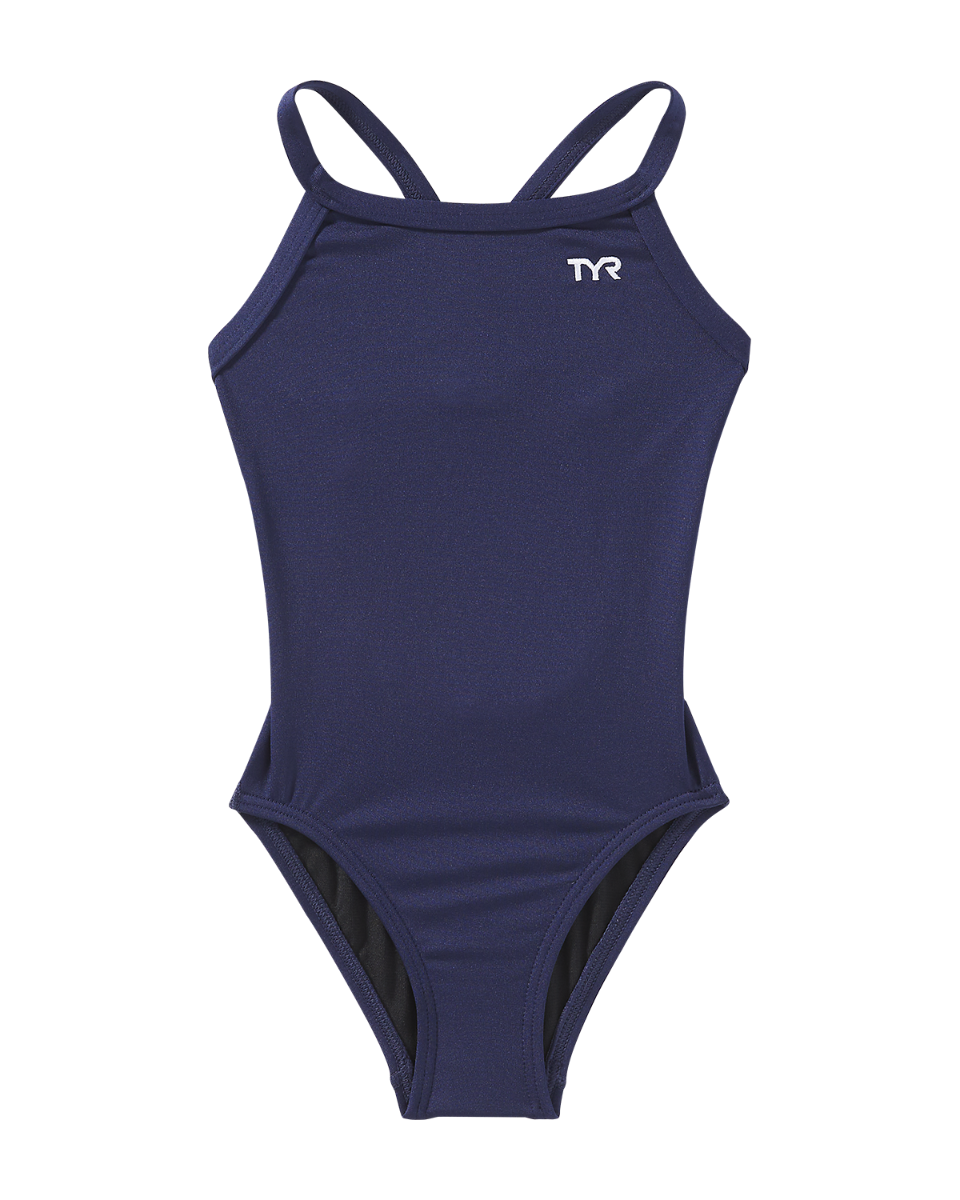  TYR Durafast Elite® Girls' Diamondfit Swimsuit - Solid