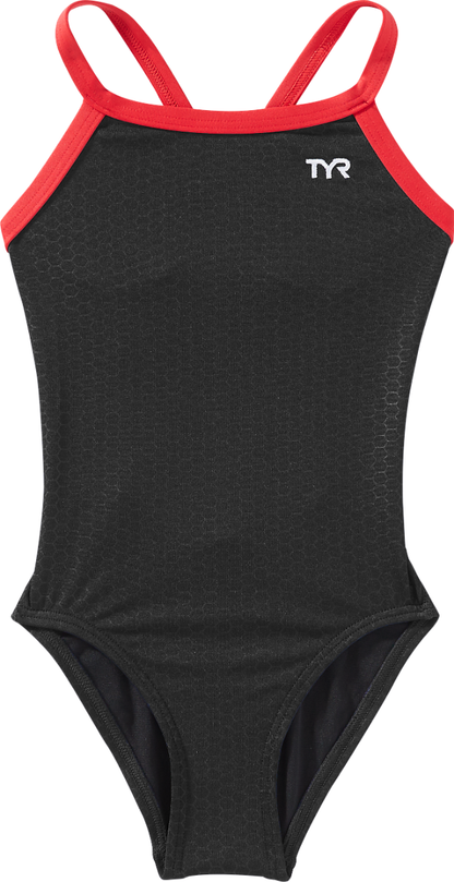  TYR Durafast Elite® Girls' Diamondfit Swimsuit - Hexa