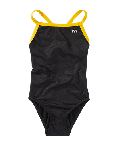  TYR Durafast Elite® Girls' Diamondfit Swimsuit - Hexa