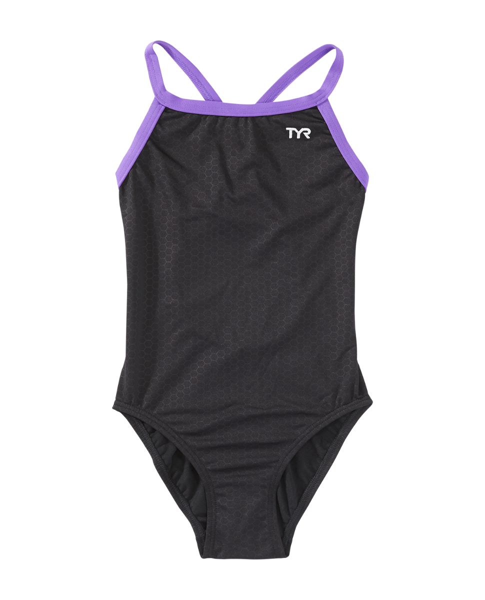  TYR Durafast Elite® Girls' Diamondfit Swimsuit - Hexa