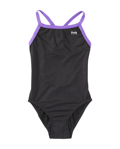  TYR Durafast Elite® Girls' Diamondfit Swimsuit - Hexa