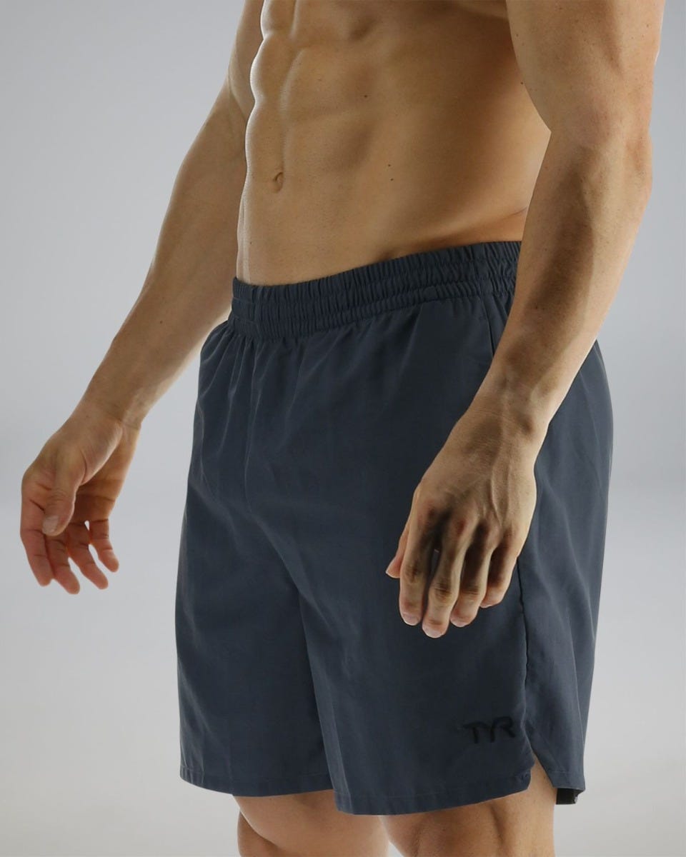  TYR Men's Deck-X Swim Short - Solid