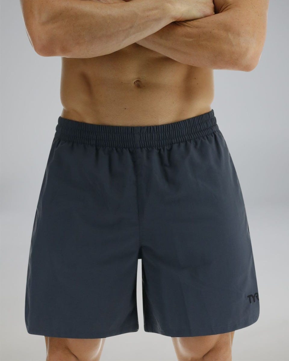  TYR Men's Deck-X Swim Short - Solid