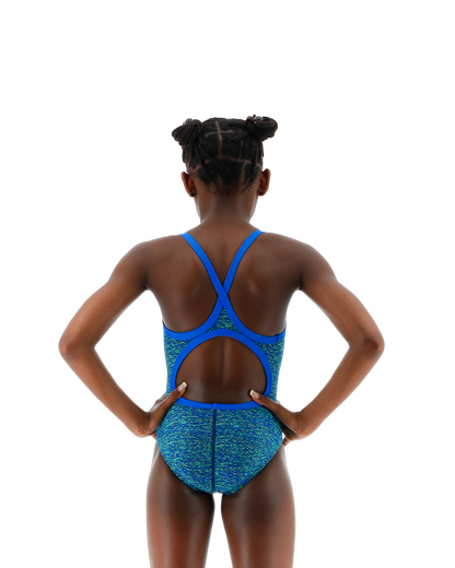  TYR Durafast Elite® Girls' Diamondfit Swimsuit - Lapped