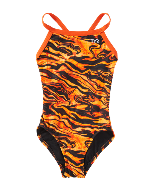  TYR Girls’ Miramar Diamondfit Swimsuit