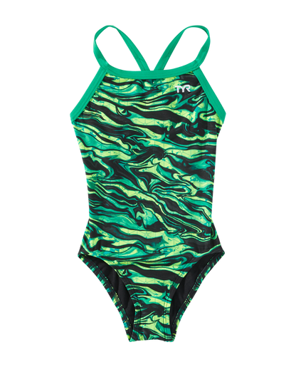  TYR Girls’ Miramar Diamondfit Swimsuit