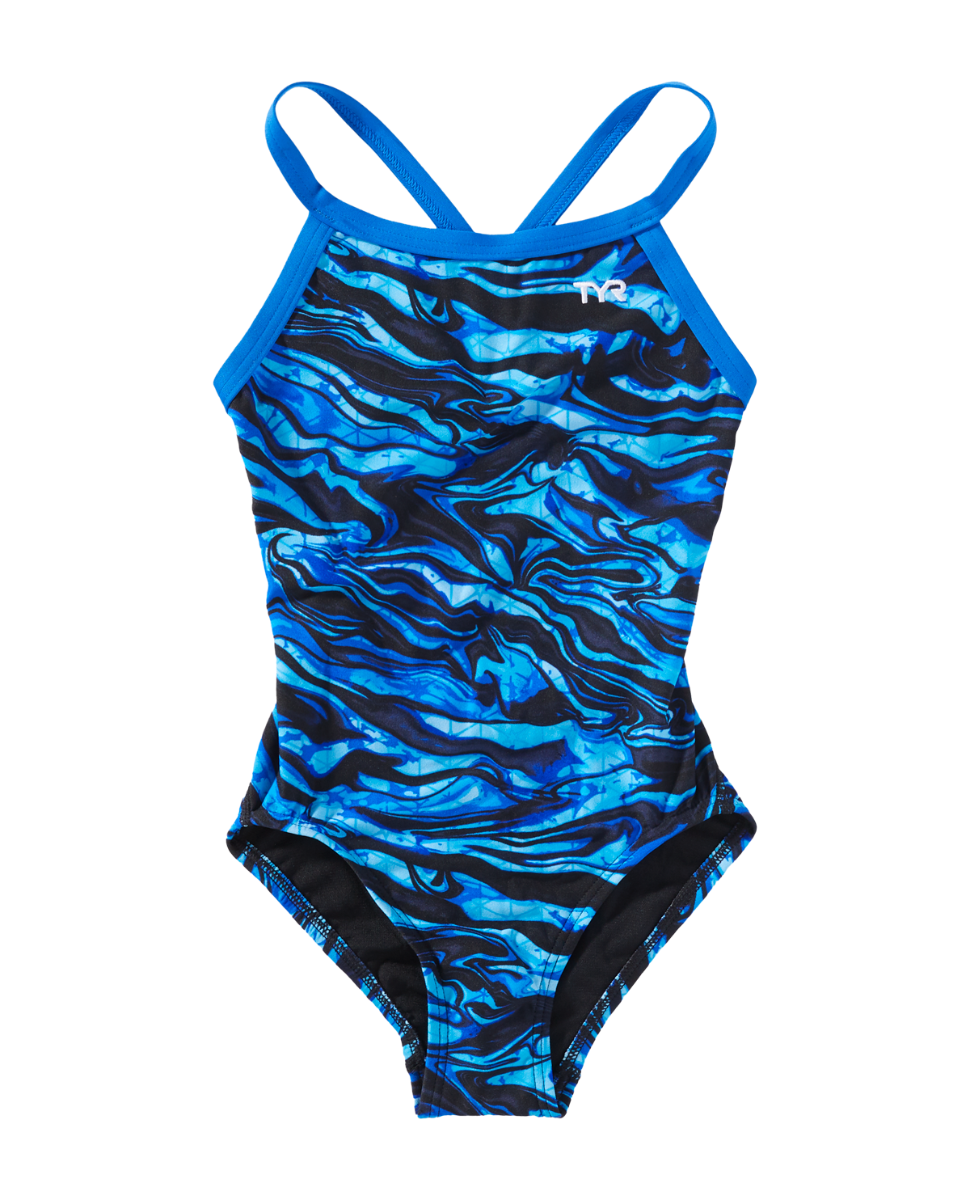  TYR Girls’ Miramar Diamondfit Swimsuit