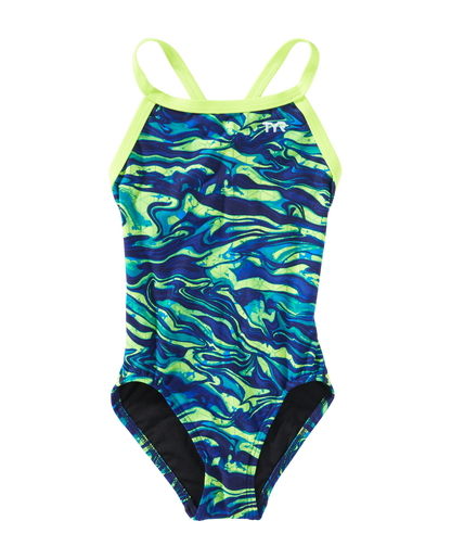  TYR Girls’ Miramar Diamondfit Swimsuit