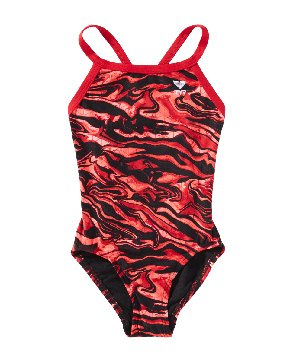  TYR Girls’ Miramar Diamondfit Swimsuit