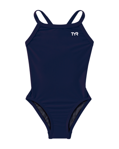  TYReco™ Girls' Diamondfit Swimsuit - Solid