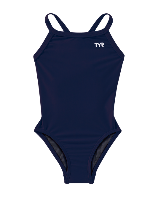  TYReco™ Girls' Diamondfit Swimsuit - Solid