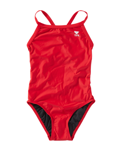  TYReco™ Girls' Diamondfit Swimsuit - Solid