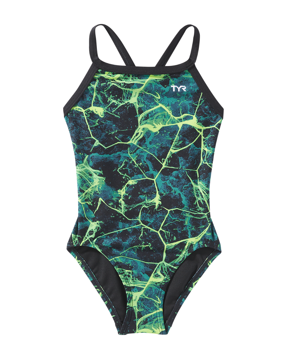  TYR Durafast Elite® Girls Diamondfit Swimsuit - Synapse