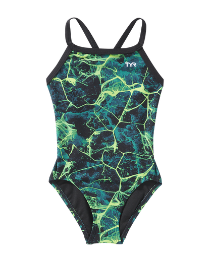  TYR Durafast Elite® Girls Diamondfit Swimsuit - Synapse