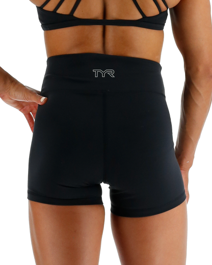  TYR Joule Elite™ Women's High-Rise 3.25" Short - Solid