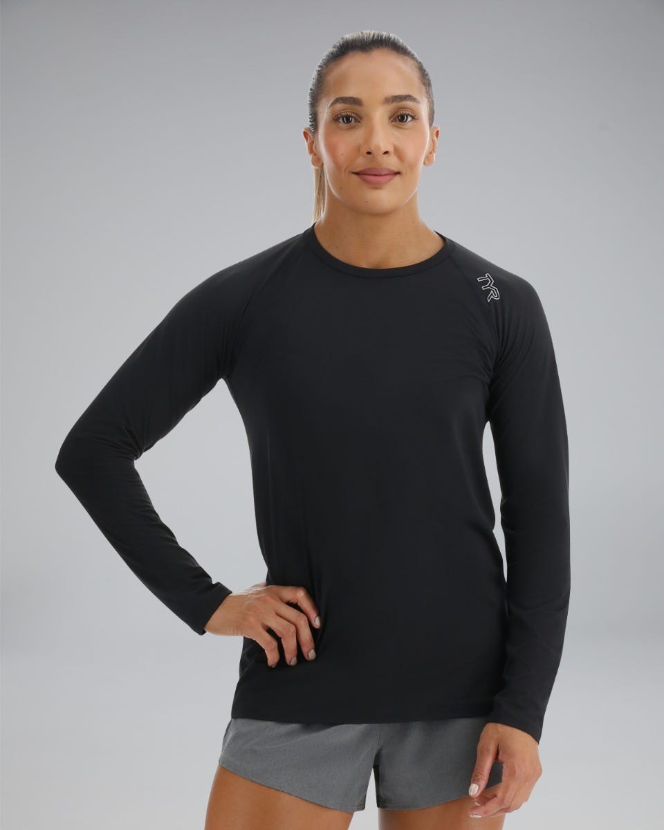  TYR ClimaDry™ Women's Raglan Long Sleeve Tee - Solid / Heather