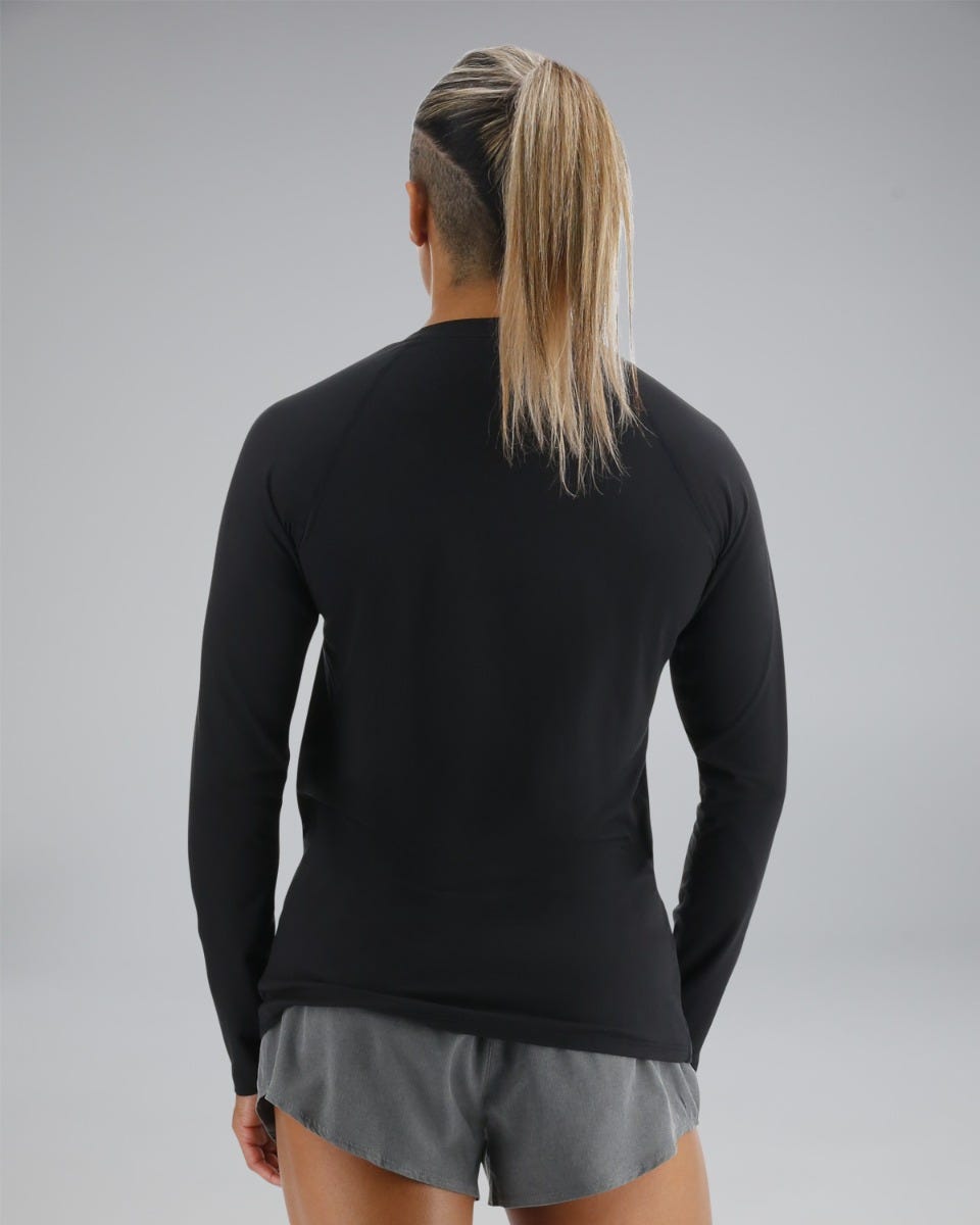  TYR ClimaDry™ Women's Raglan Long Sleeve Tee - Solid / Heather