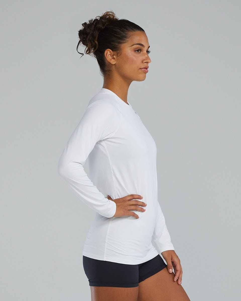  TYR ClimaDry™ Women's Raglan Long Sleeve Tee - Solid / Heather