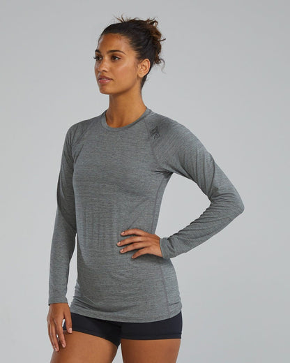  TYR ClimaDry™ Women's Raglan Long Sleeve Tee - Solid / Heather
