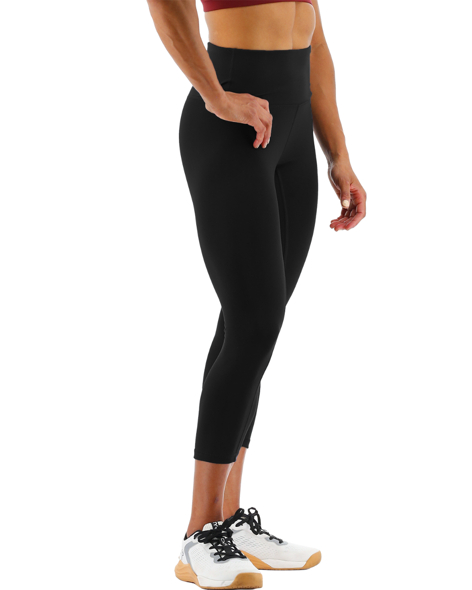  TYR Base Kinetic Women's High-Rise 21" Leggings - Solid