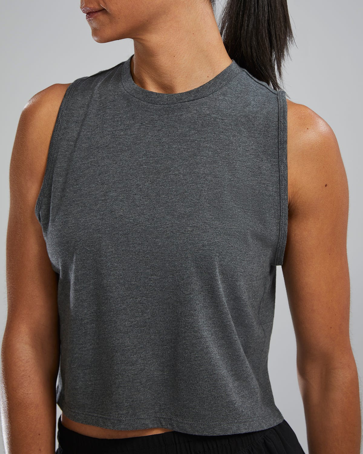  TYR Women's Triblend Cropped Tank