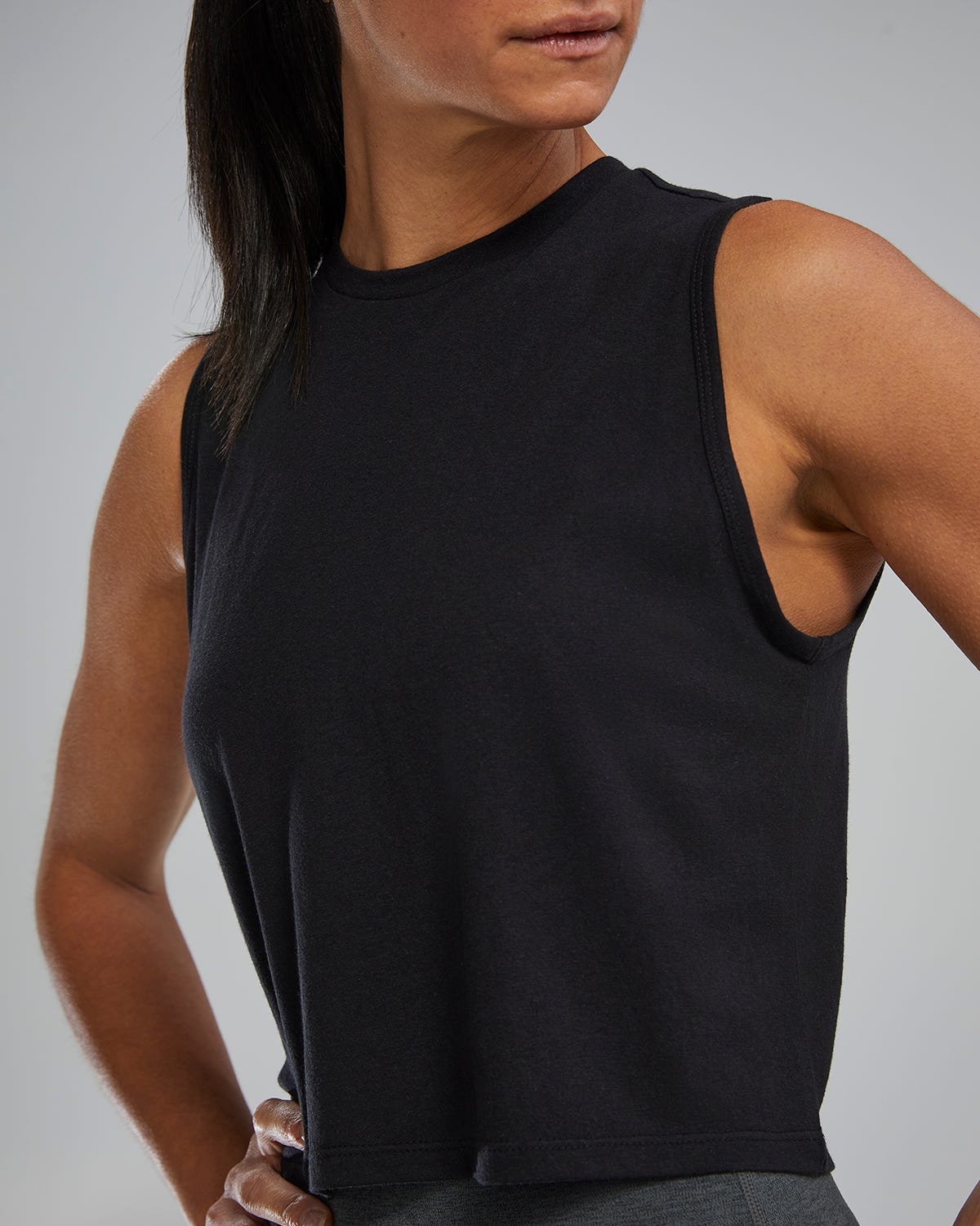  TYR Women's Triblend Cropped Tank