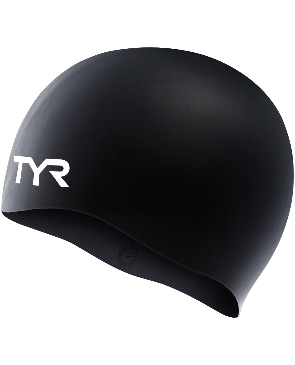  TYR Adult Silicone Wrinkle-Free Swim Cap
