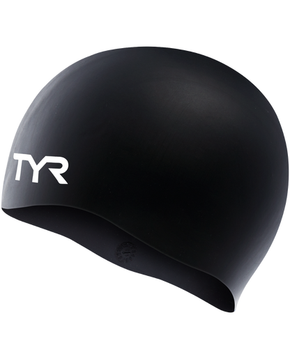  TYR Adult Silicone Wrinkle-Free Swim Cap