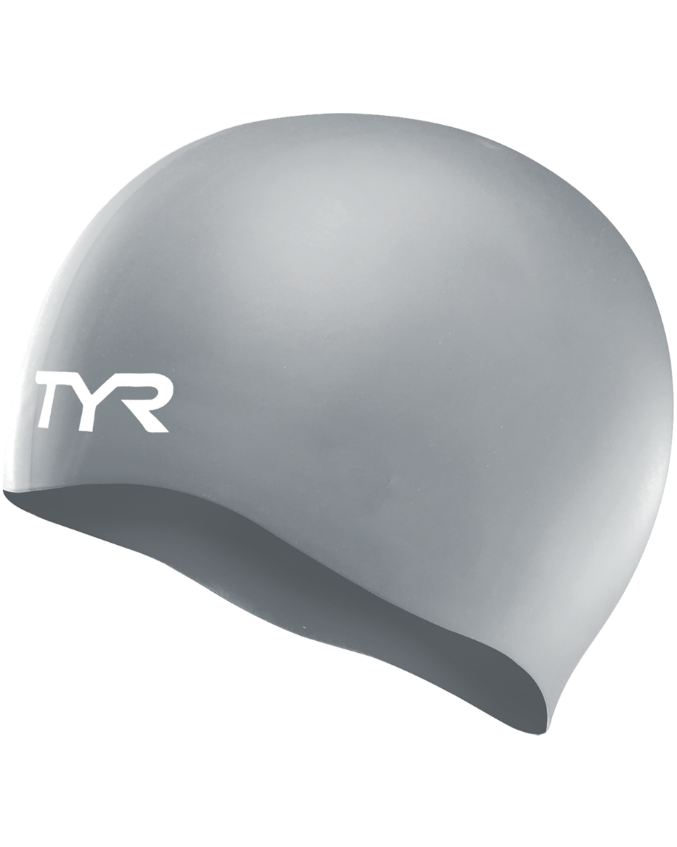  TYR Adult Silicone Wrinkle-Free Swim Cap