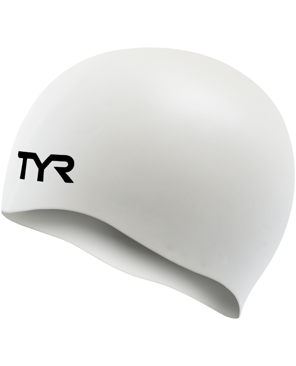  TYR Adult Silicone Wrinkle-Free Swim Cap